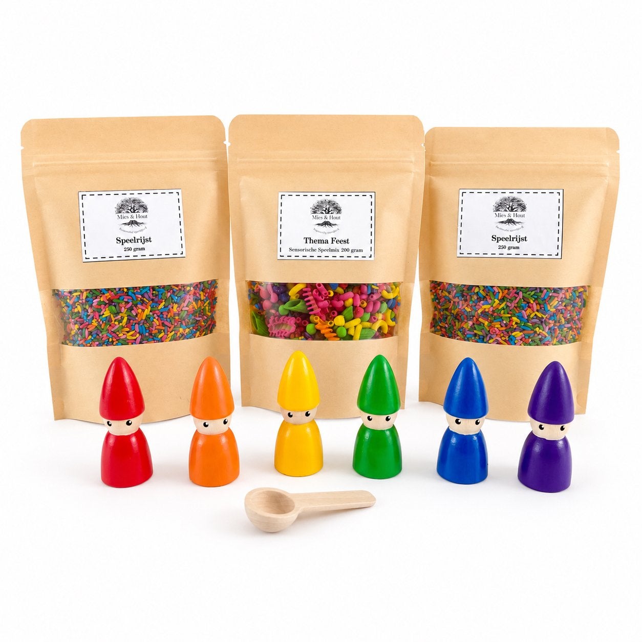 Sensorische Regenboog Speelset, Kinderen en Baby's, Speelgoed | Educatief en Creatief, Michelle-eekkie@outlook.com, Nieuw, Ophalen of Verzenden