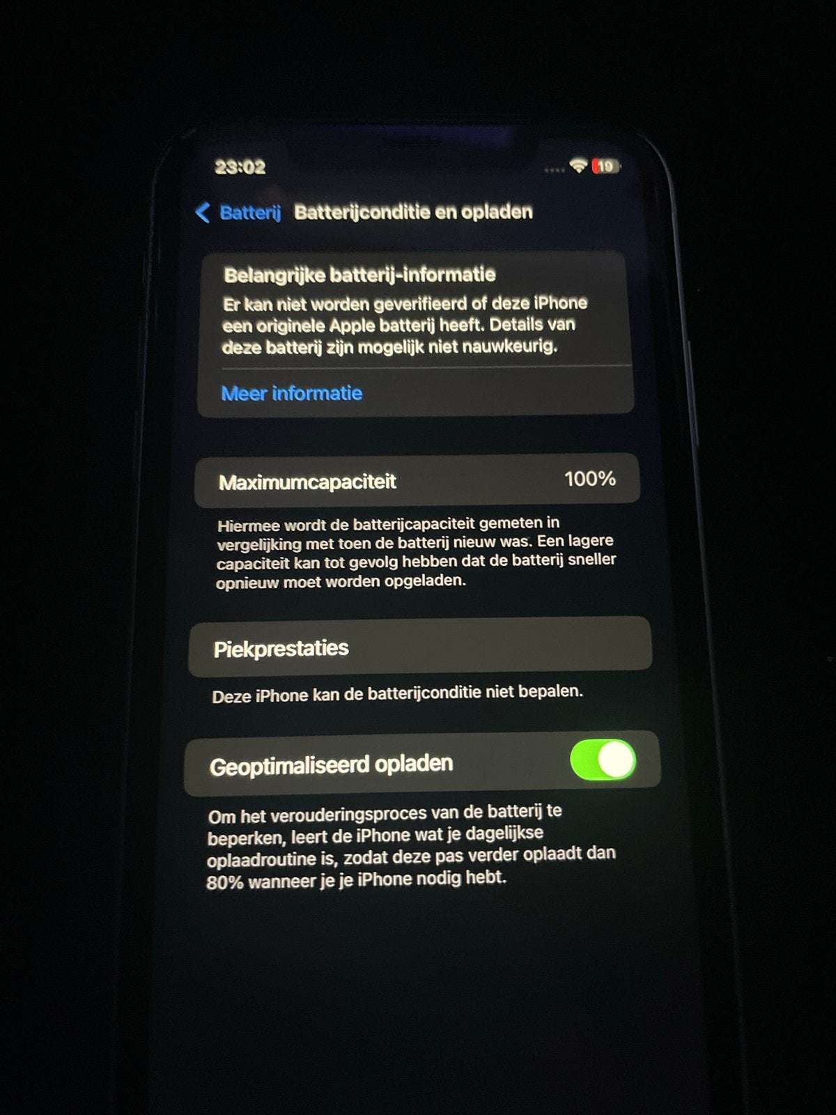 Apple iPhone XR 100% baterijpercantage teruil, Ophalen, Wit, IPhone XR, Zo goed als nieuw