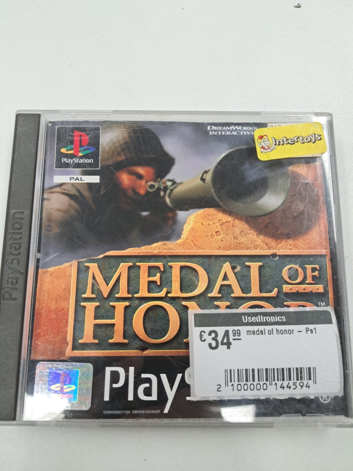 Medal of Honor - PlayStation 1 (PS1) Klassieker, Spelcomputers en Games, Gebruikt, Shooter, 1 speler, Ophalen of Verzenden