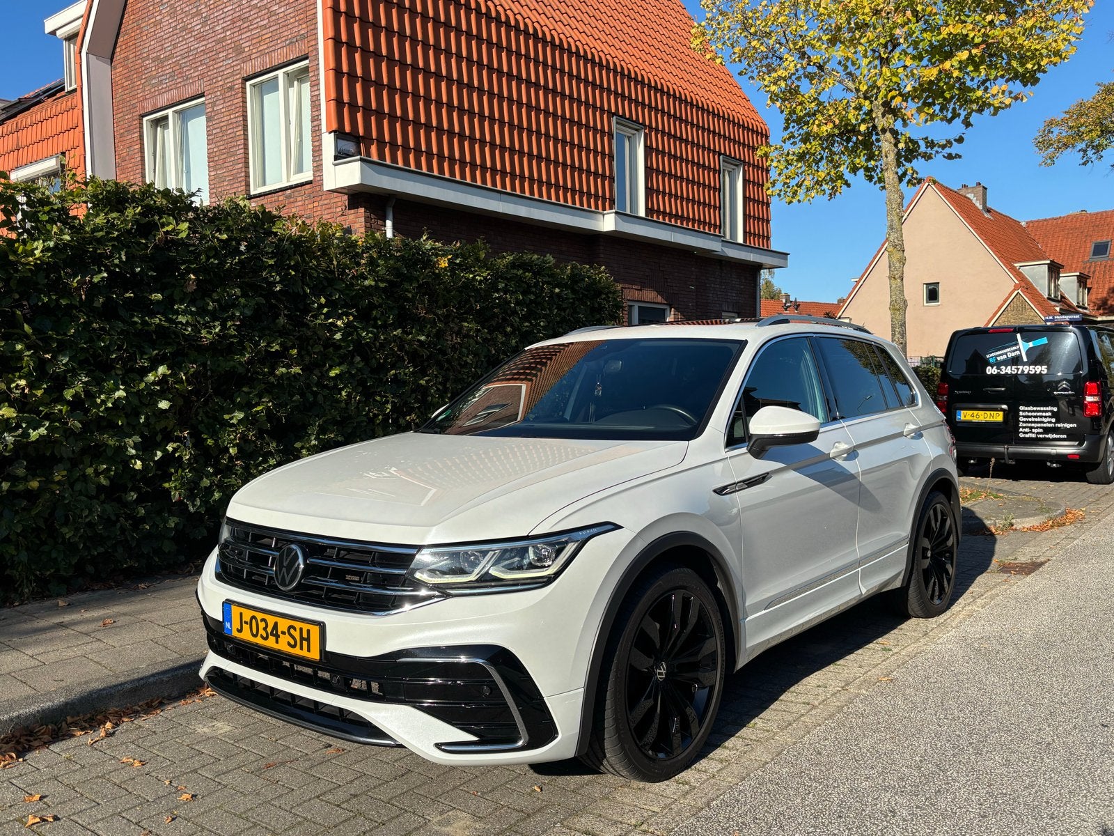 Volkswagen Tiguan 1.5 TSI DSG 2020 R line PANO facelift, Auto's, 1441 kg, Stof, Euro 6, 4 cilinders