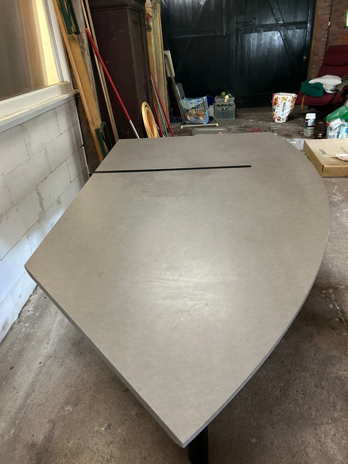 Design Castelijn  tafel, Ophalen, Gebruikt, Rechthoekig, 50 tot 100 cm