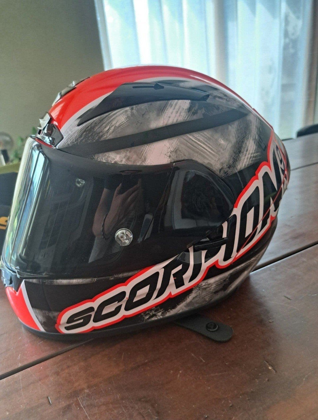 Scorpion EXO-2000 EVO Air motor/scooter helm mt S+2 vizieren, Motoren, Kleding | Motorhelmen, Dames, Nieuw zonder kaartje, Integraalhelm
