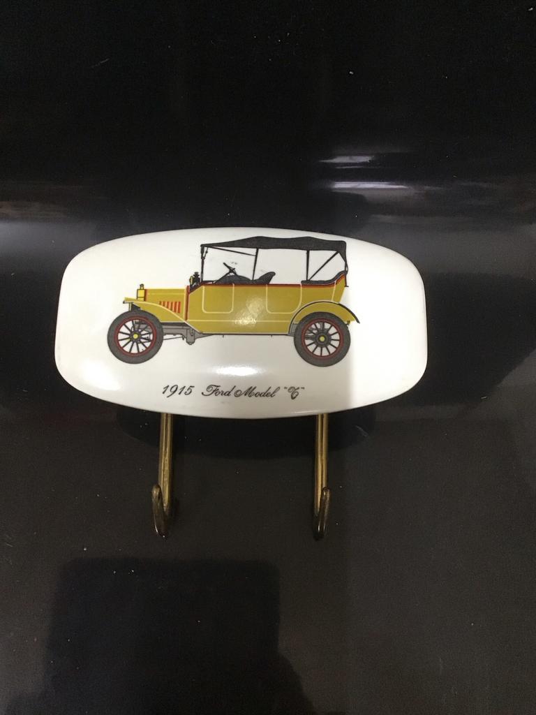 Vintage kapstokhaak 1915 Ford Model T auto, Ophalen of Verzenden, Zo goed als nieuw