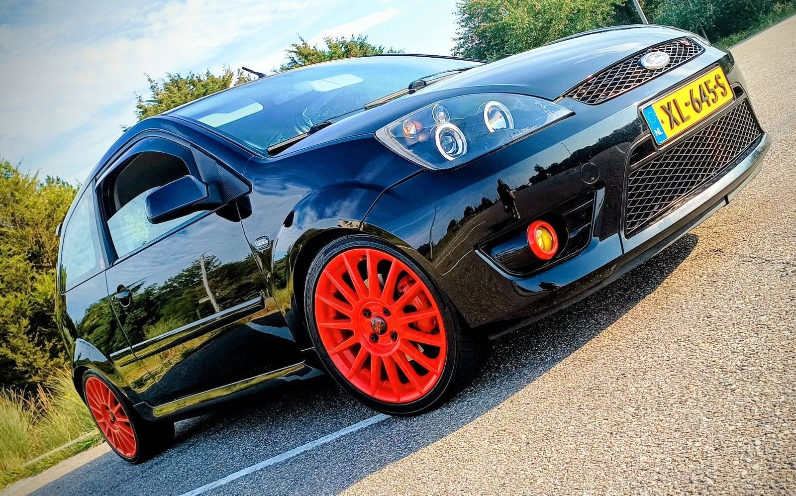 Ford Fiesta ST150 2.0 16v Duratec ST, Auto's, Voorwielaandrijving, 4 cilinders, Leder en Stof, 14 km/l