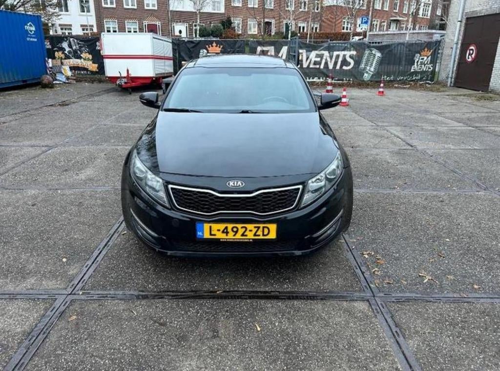 Kia KIA 2012 Zwart Automaat 277pk, Automaat, 1998 cc, Zwart, Optima