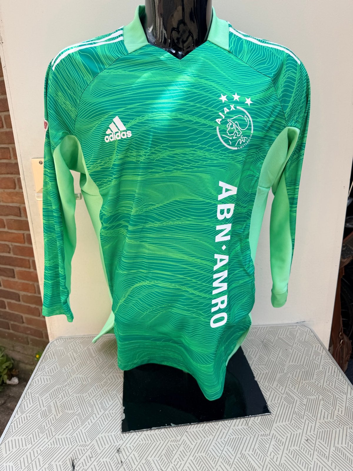 Ajax Keepersshirt 2021 Groen Maat L, Maat L, Ophalen of Verzenden, Nieuw, Shirt