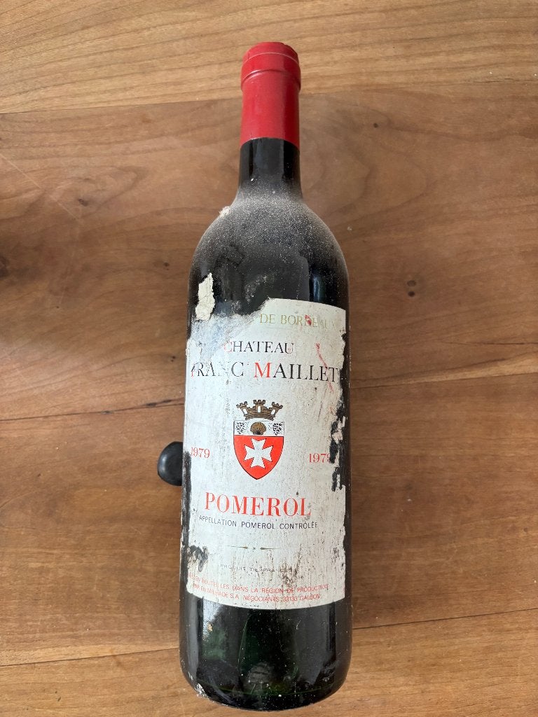 Pomerol 1979, Ophalen, Frankrijk, Rode wijn