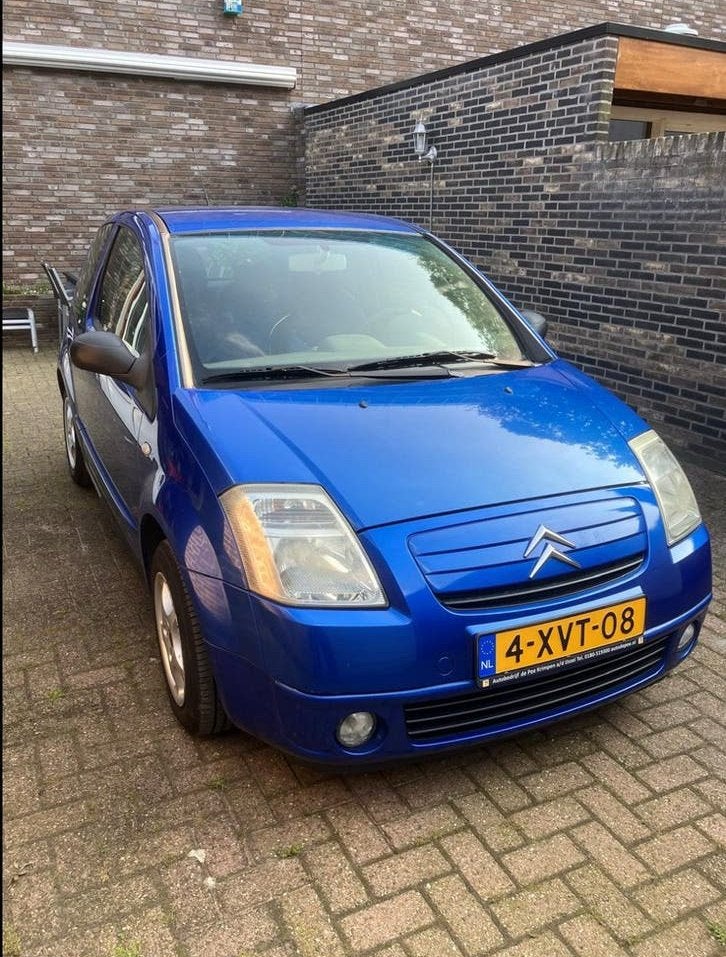 Citroën C2 2004 Blauw, 450 kg, 31 €/maand, Particulier, Geïmporteerd