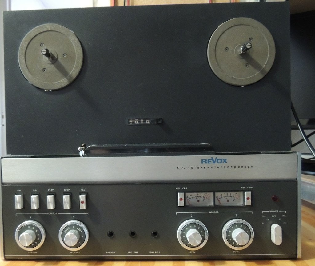 REVOX A77 MK4 Bandrecorder met stofkap, Audio, Tv en Foto, Bandrecorders, Ophalen, Bandrecorder, Met stofkap
