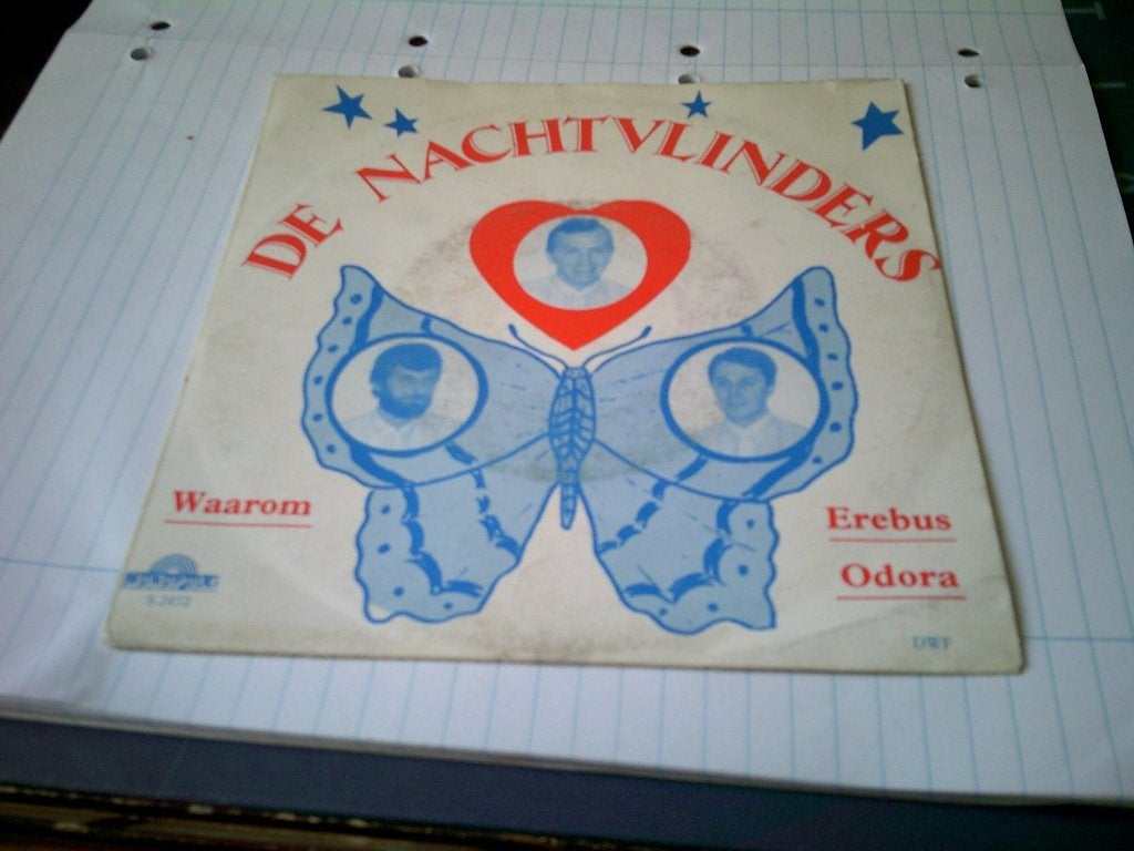 DE NACHTVLINDERS WAAROM - EREBUS ODORA, 7 inch, Ophalen of Verzenden, Levenslied of Smartlap, Overige typen