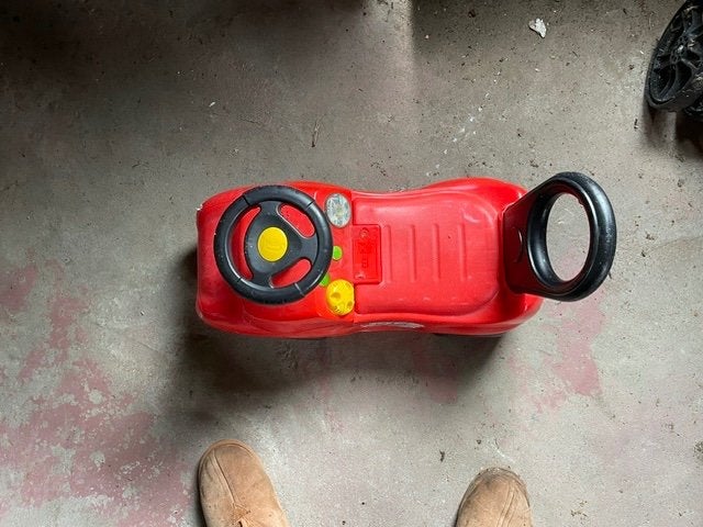 speelgoedauto, Ophalen, Gebruikt