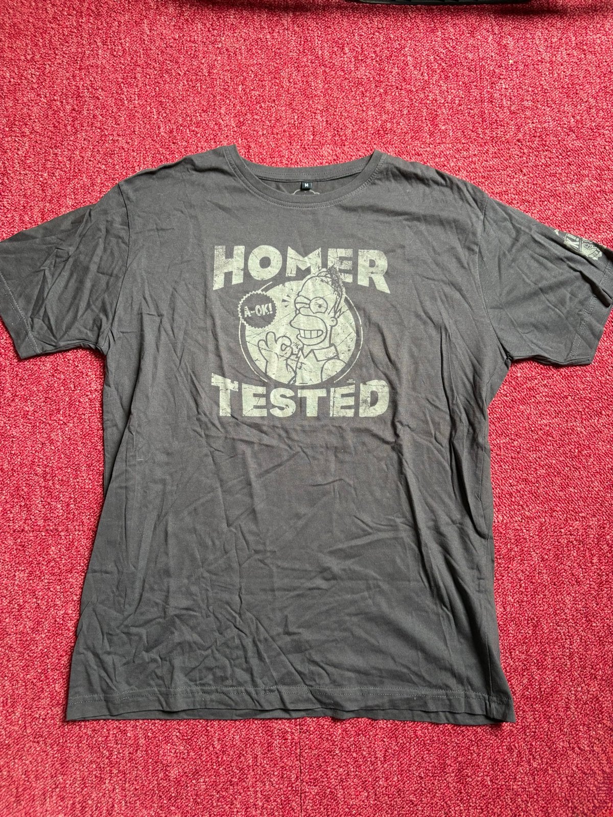 The Simpsons Homer Tested T-shirt Maat M, O, O, Maat 48/50 (M), O