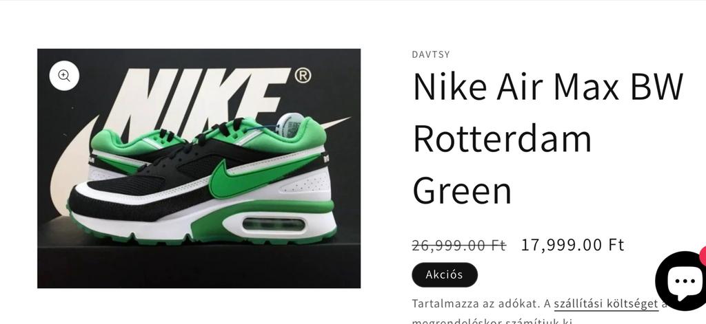 Exclusieve Nike Air Max BW Rotterdam - Maat 42,5, Ophalen of Verzenden, Gedragen, Overige kleuren, Sneakers of Gympen