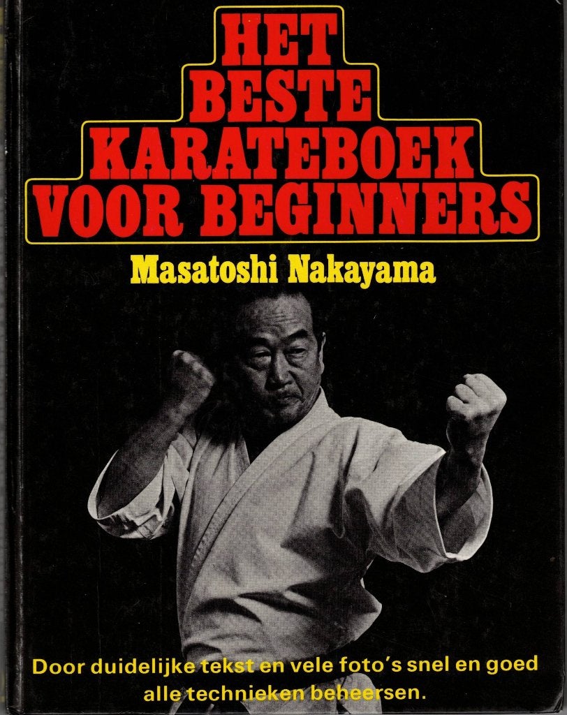 Het beste karateboek voor beginners - M.Nakayama, Gelezen, Vechtsport, Ophalen of Verzenden, M.Nakayama