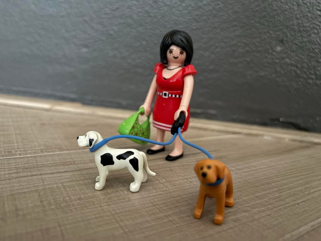 Playmobil Vrouw met Honden (5490), Kinderen en Baby's, Speelgoed | Playmobil, Ophalen of Verzenden, Zo goed als nieuw