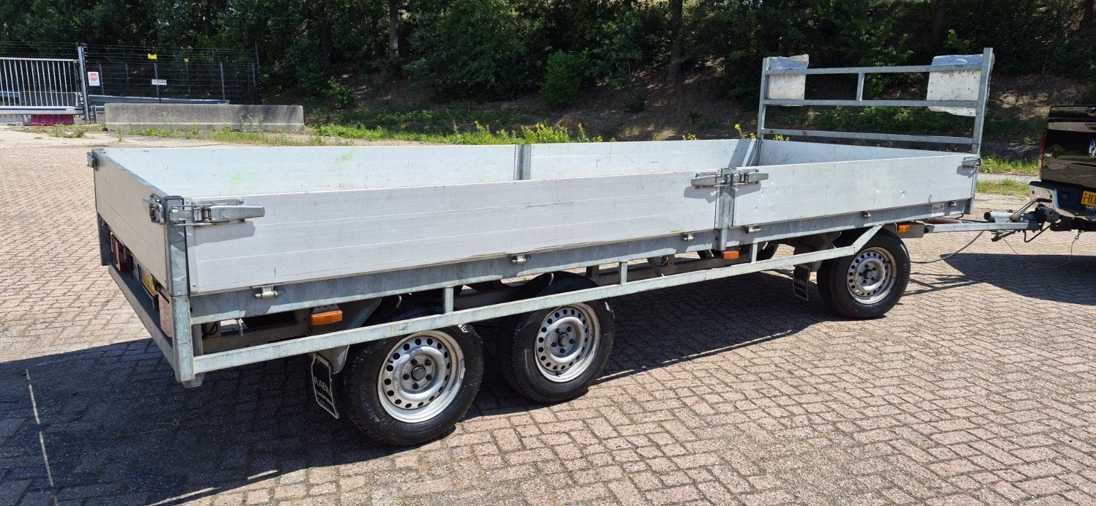 hapert schamelaanhanger 3500 kg, Ophalen, Zo goed als nieuw