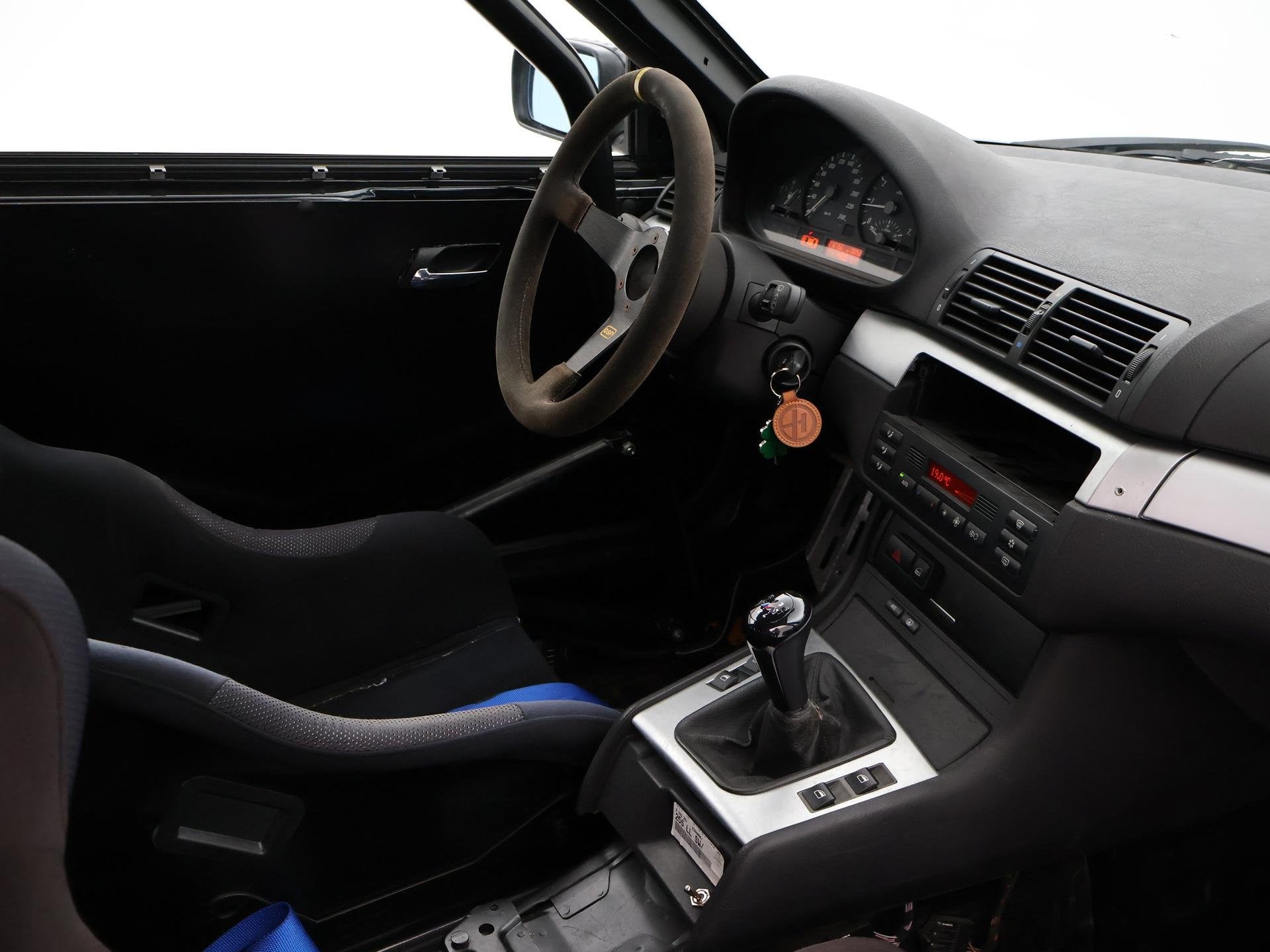 BMW 3-serie Coupé E46 328Ci TRACKDAY RACEAUTO ROLKOOI | ORI, Auto's, BMW, Automatische klimaatregeling, Gebruikt, Zwart, Zwart