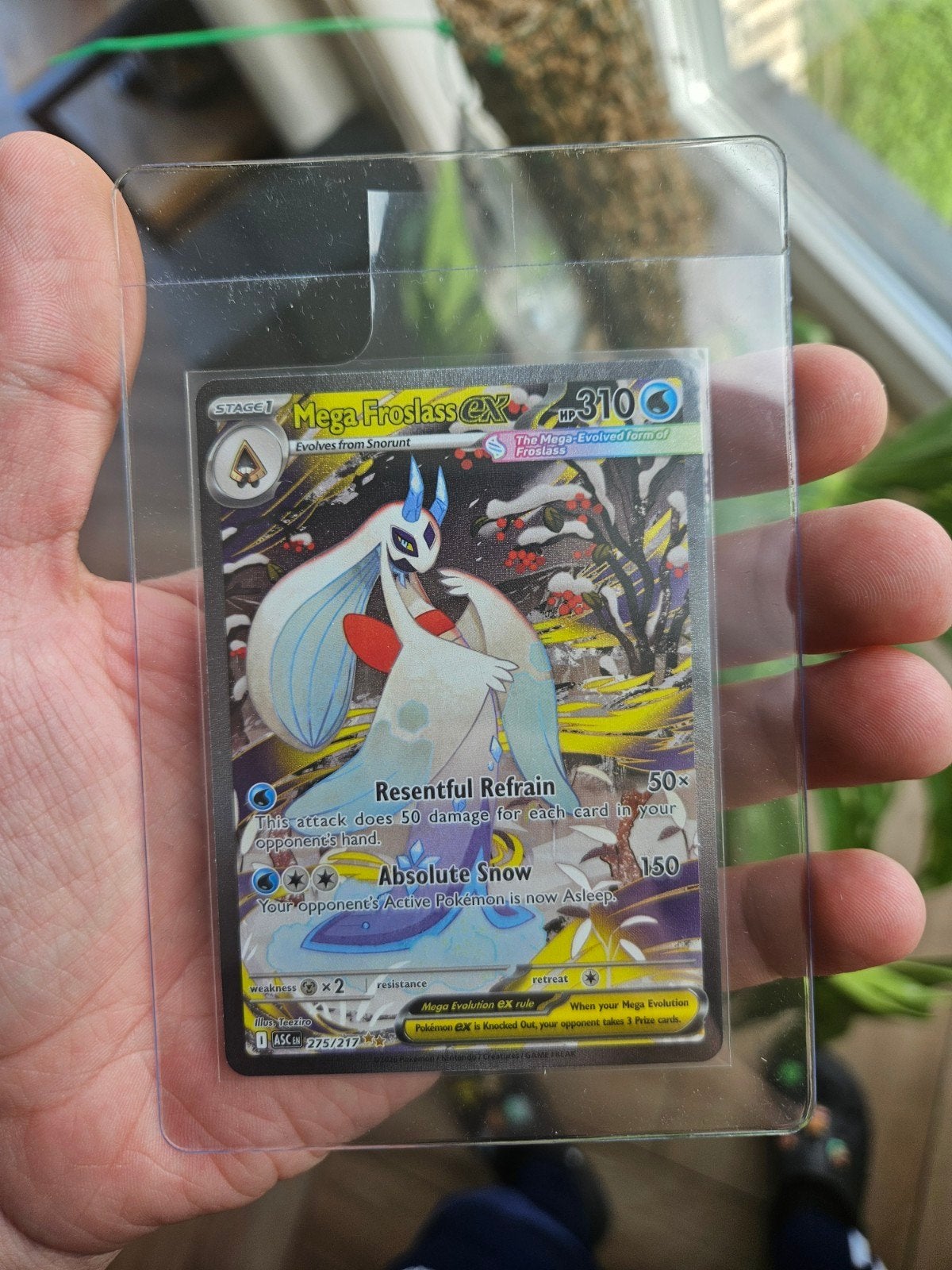 Mega Froslass EX 275/217 Ascended Heroes Pokémon kaart, Hobby en Vrije tijd, Verzamelkaartspellen | Pokémon, Ophalen of Verzenden