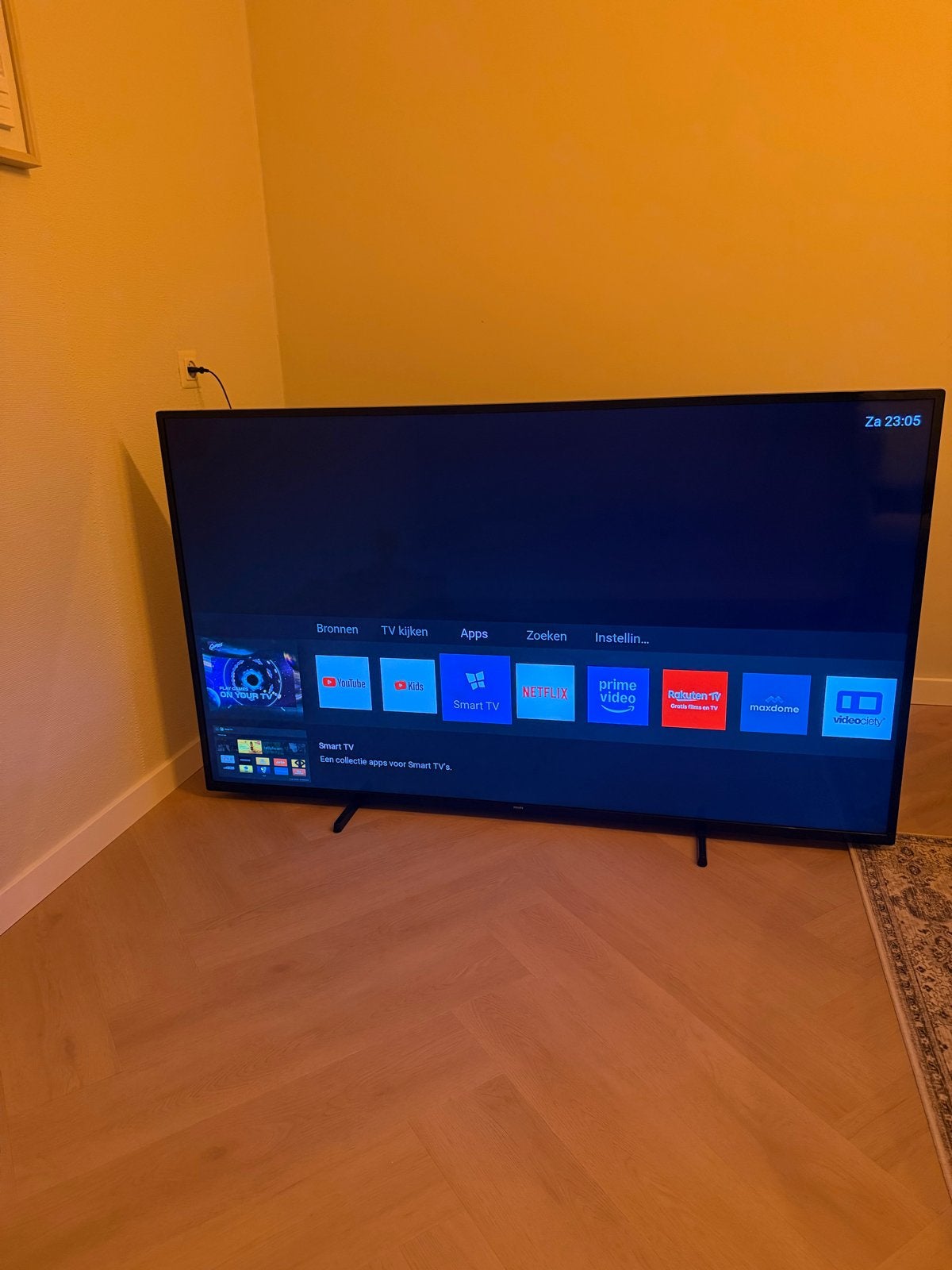 Philips 65PUS6504/12 65 inch 4K UHD Smart TV, Ophalen, Philips, LED, 50 Hz