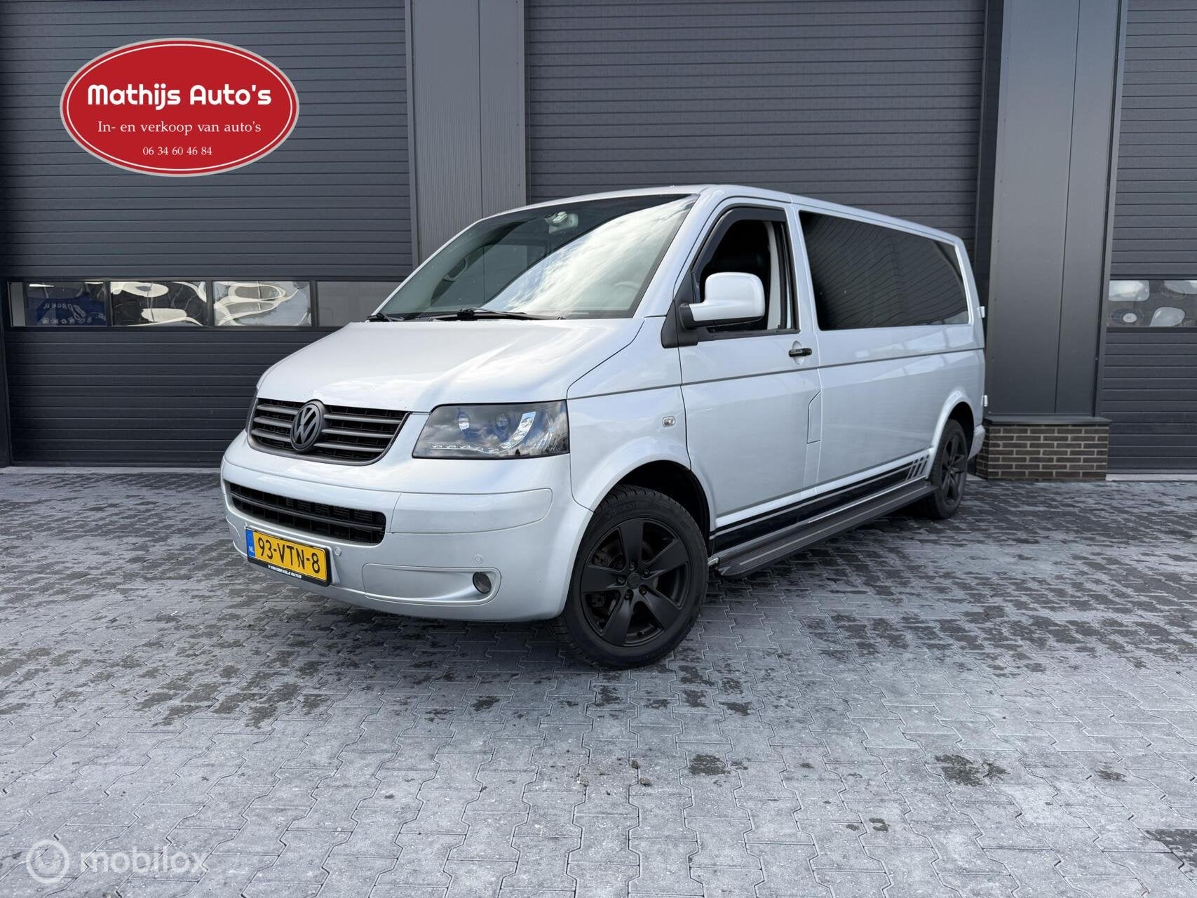 Volkswagen Transporter 2.5 TDI 340 dubbelcabine! Leder! Marg, Volkswagen, Origineel Nederlands, Bedrijf, Diesel