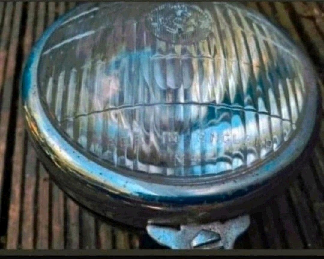 Oldtimer koplamp met chromen rand, Ophalen of Verzenden, Gebruikt, Universele onderdelen