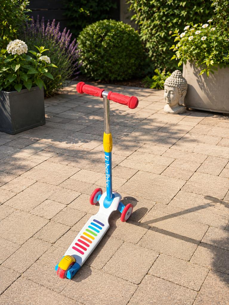 Fisher-Price Kinderstep - Kleurrijk en Stevig, Fietsen en Brommers, Ophalen, Gebruikt, Gewone step