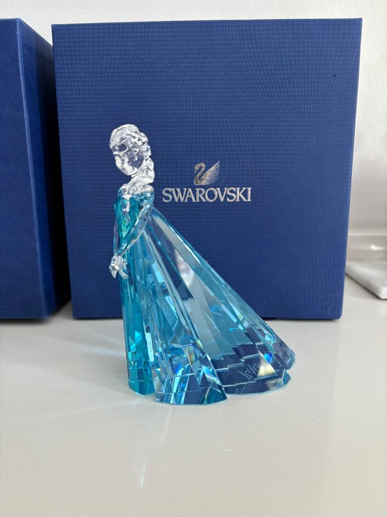 Swarovski disney prinses Elsa, Ophalen of Verzenden, Zo goed als nieuw, Figuurtje
