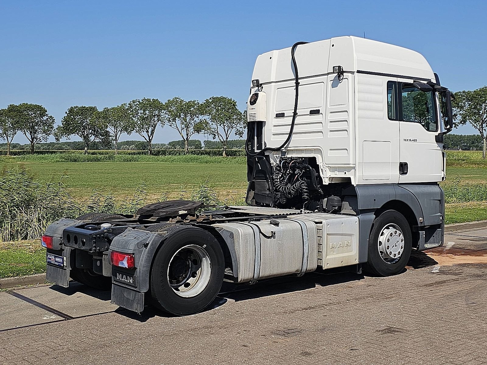 M.A.N. 18.420 TGX xlx bls intarder, Auto's, Automaat, Euro 6, MAN, Wit