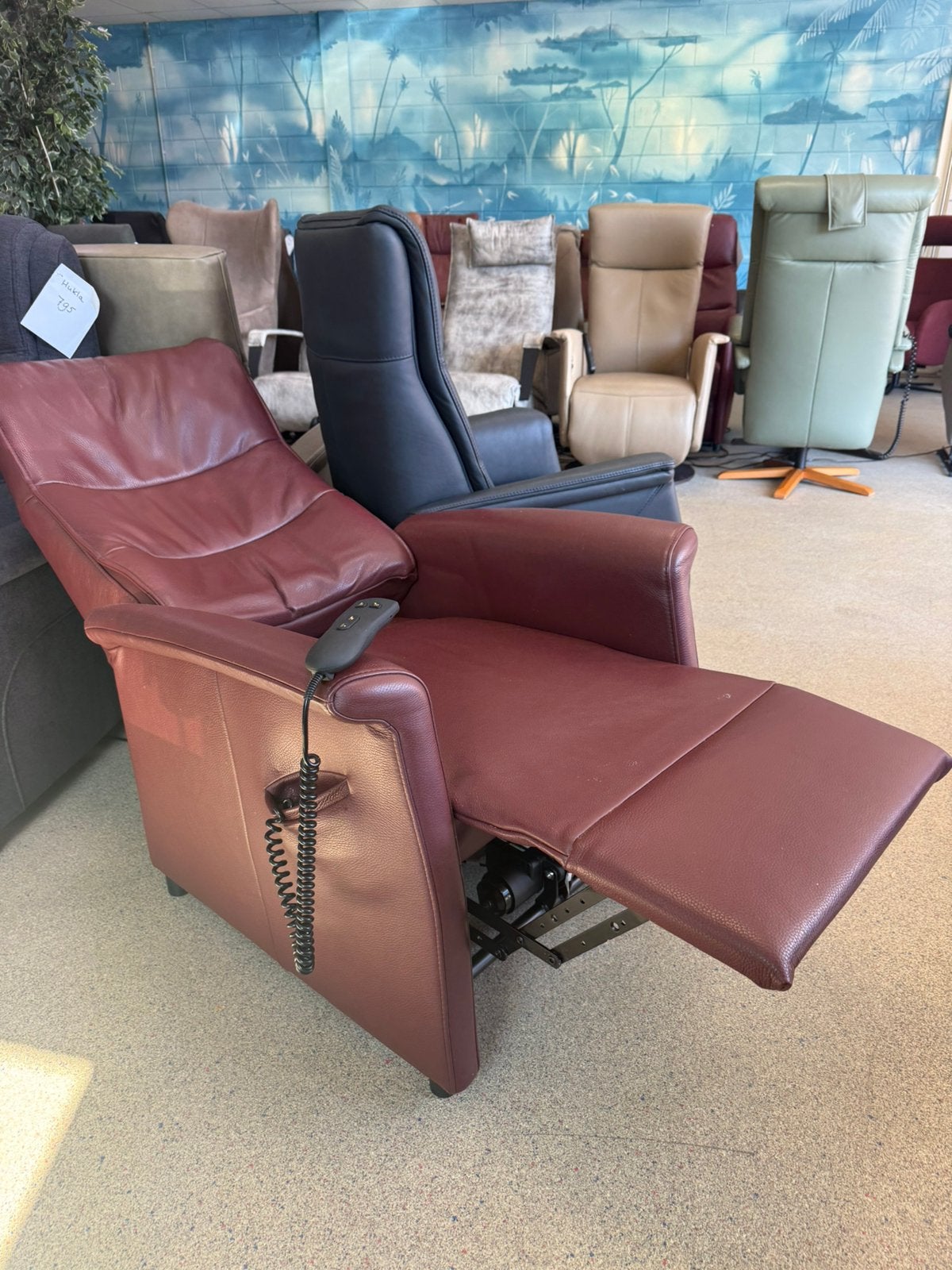 Sta op stoel relax fauteuil De Toekomst staopstoel, Ophalen of Verzenden, Zo goed als nieuw, Leer, Ruim 100 modellen in alle kleuren en maten