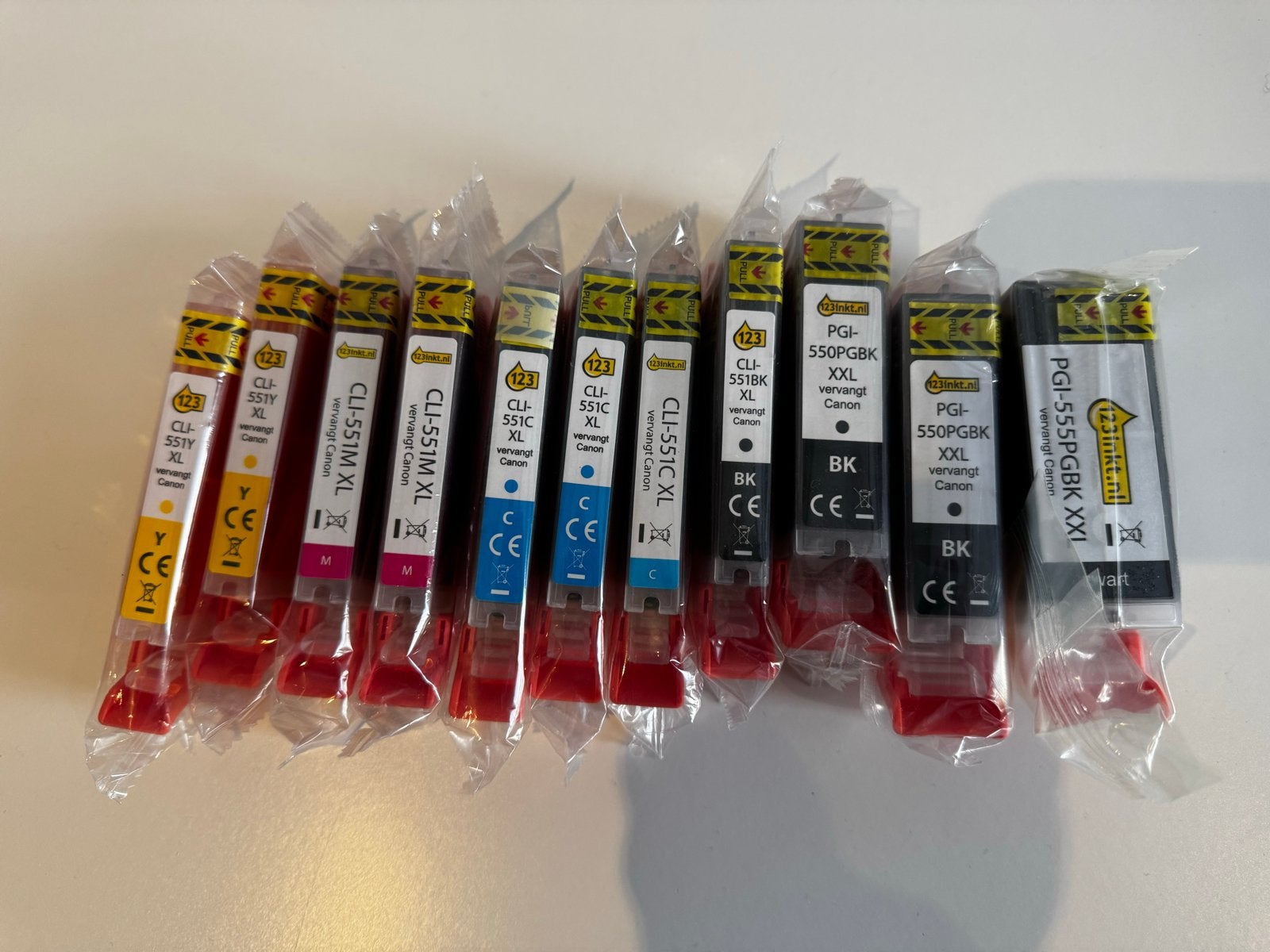 Canon PIXMA inktcartridges XL/XXL – 123inkt – Nieuw – 11st, Ophalen of Verzenden, Nieuw, Cartridge