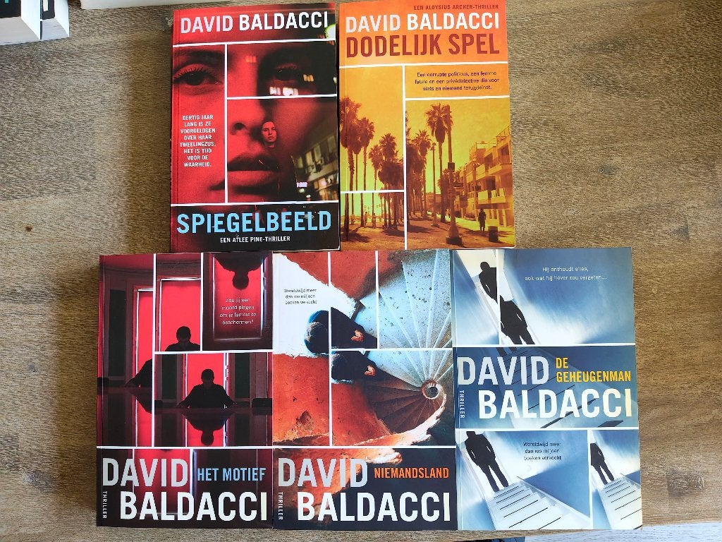 4874 david baldacci - setje 4, Boeken, Thrillers, Verzenden