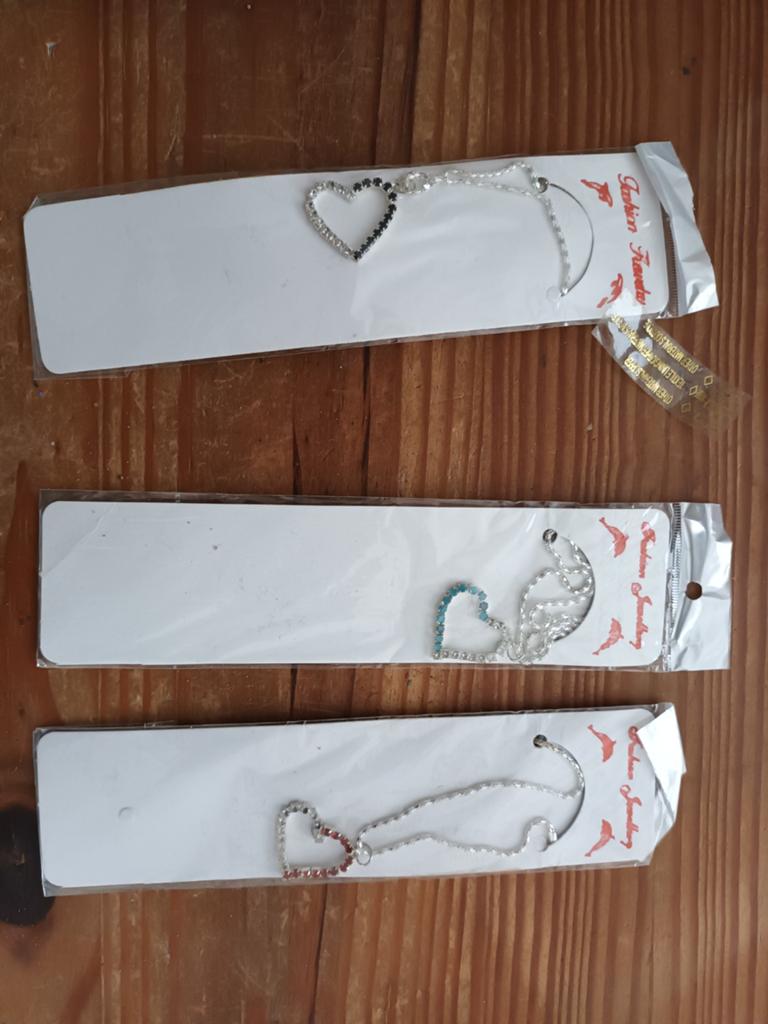 Partij van 50 kettingen met hartjes hanger, Ophalen of Verzenden, Nieuw