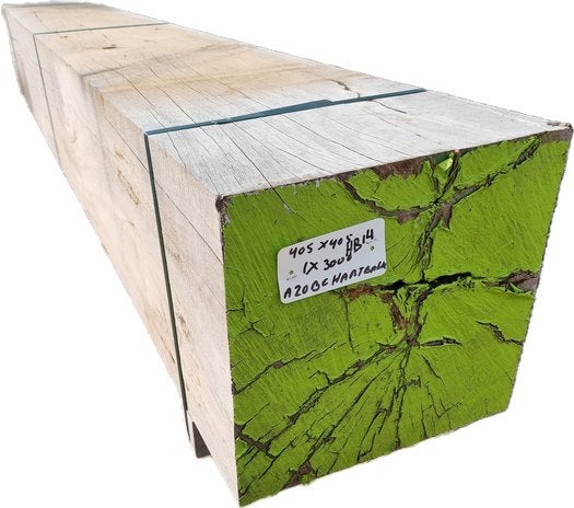 40x40 cm hardhout 3.00 meter - nr: HB14, Ophalen, Planken, Nieuw, Hardhout