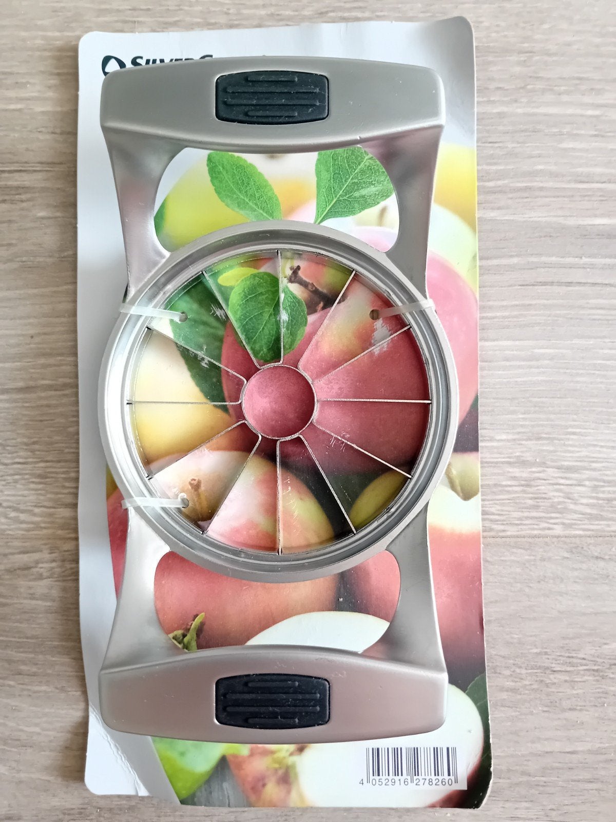 Appelsnijder voor 12 gelijkmatige en handgrepen.  Nieuw!, Ophalen, Nieuw, Zilver