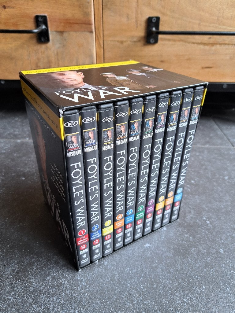 10DVD Foyle's War (afl 1-10), Cd's en Dvd's, Misdaad, Nederlands, Ophalen of Verzenden, Vanaf 12 jaar