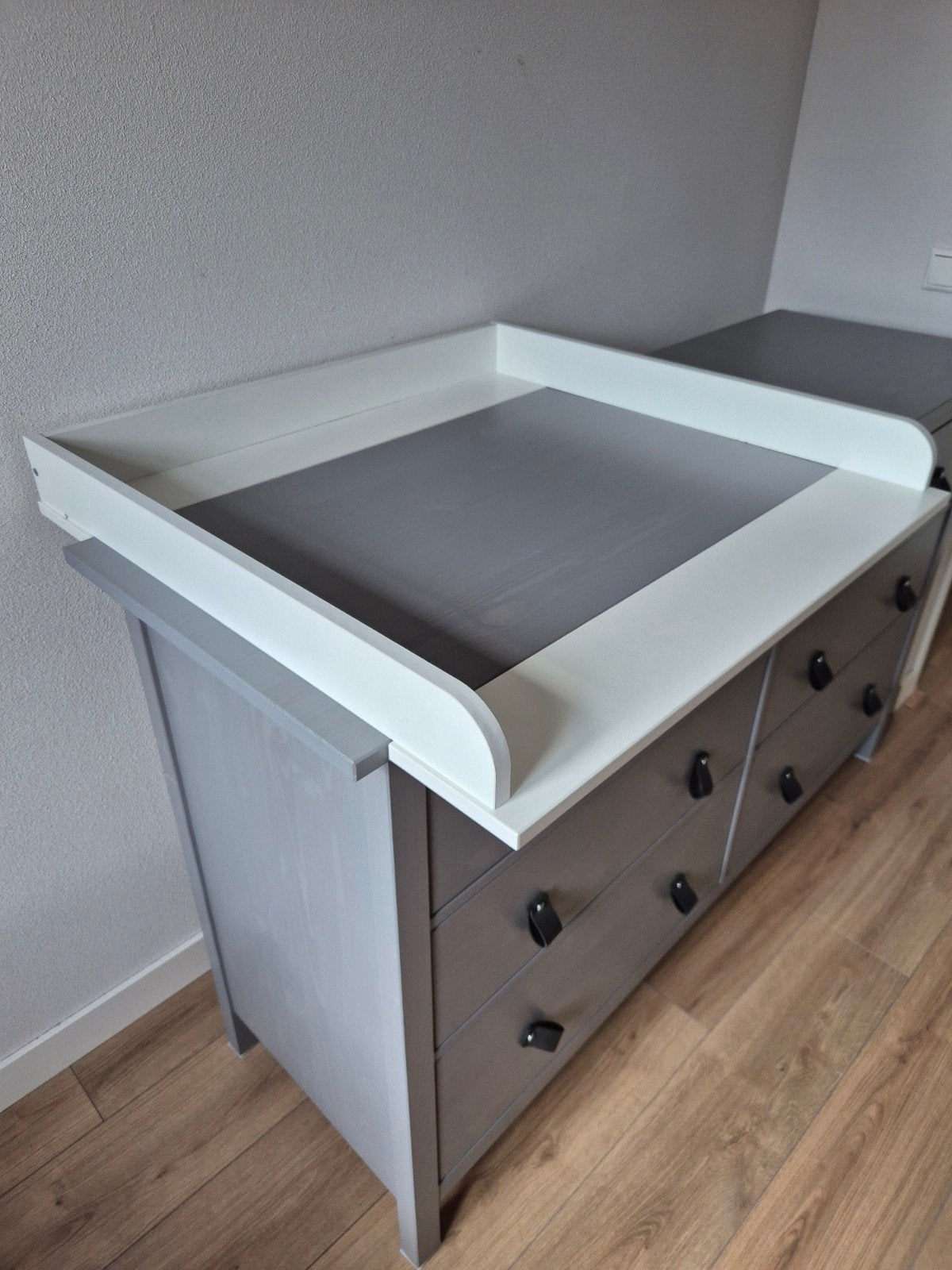 Commode opzetstuk - bladvergroter, Wit, Ophalen