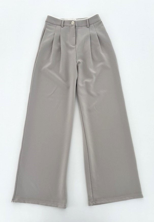 IN NIEUWSTAAT! Aimee the Label Lux 2 broek grijs plooien S, Kleding | Dames, Verzenden, Zo goed als nieuw, Maat 36 (S), Aimee the Label
