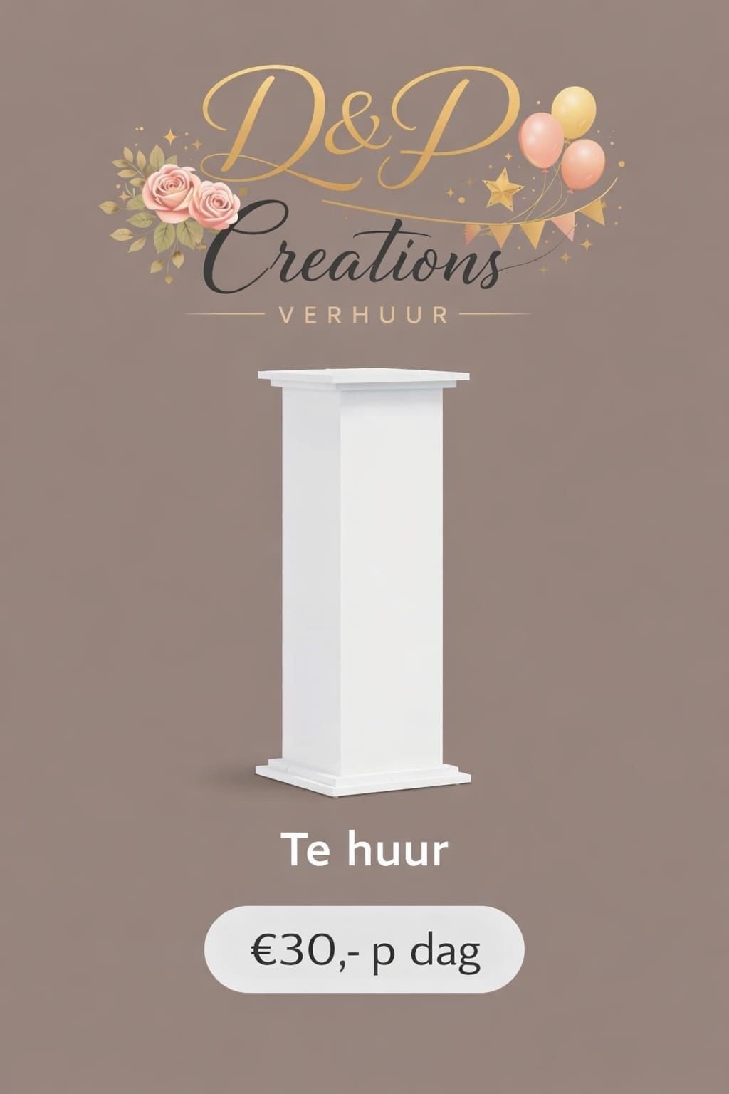 Pilaren te huur omgeving Den Haag, Ophalen of Verzenden
