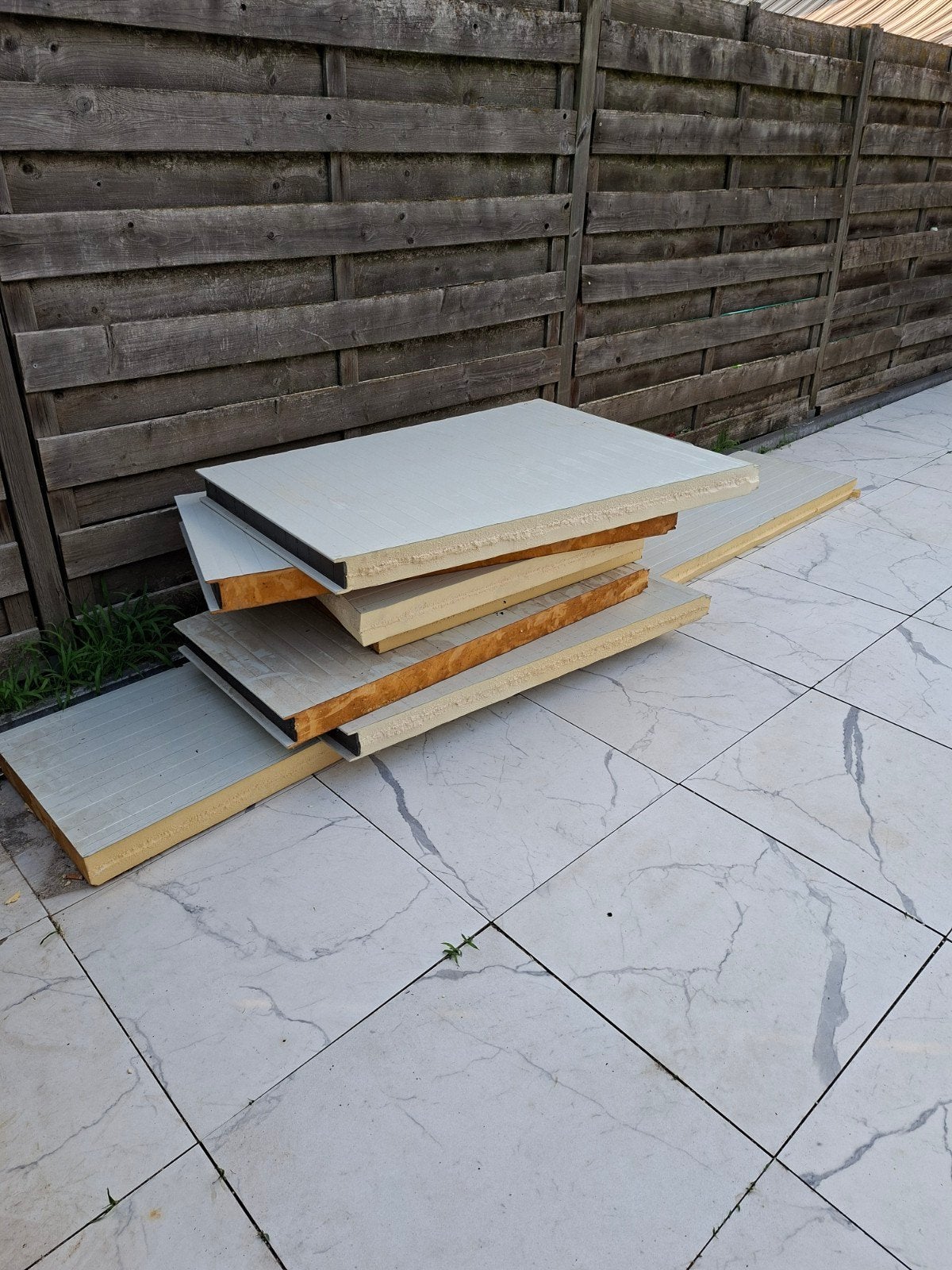 Sandwichpannel , helemaal niuwe, restant ,gratis, Ophalen of Verzenden