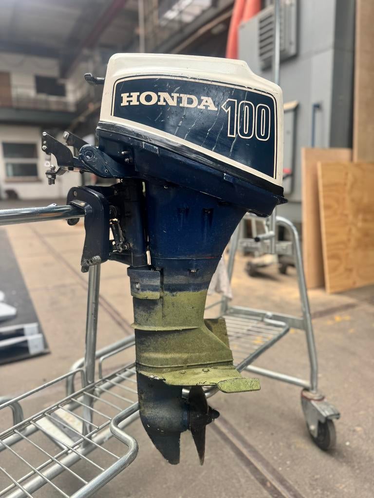Honda 10 pk viertakt kortstaart, Ophalen, Zo goed als nieuw, Benzine, Met afstandsbediening