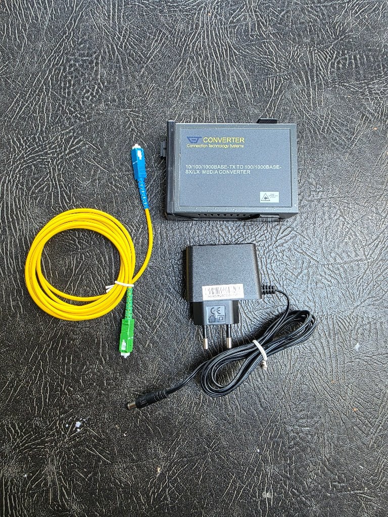 CTS Glasvezel Kabel Converter, Ophalen of Verzenden, Zo goed als nieuw, Overige merken