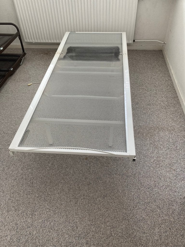 2 Kuperus beweegbare stalen dwarsgespannen spiraal bedbodems, Huis en Inrichting, Slaapkamer | Matrassen en Bedbodems, Ophalen
