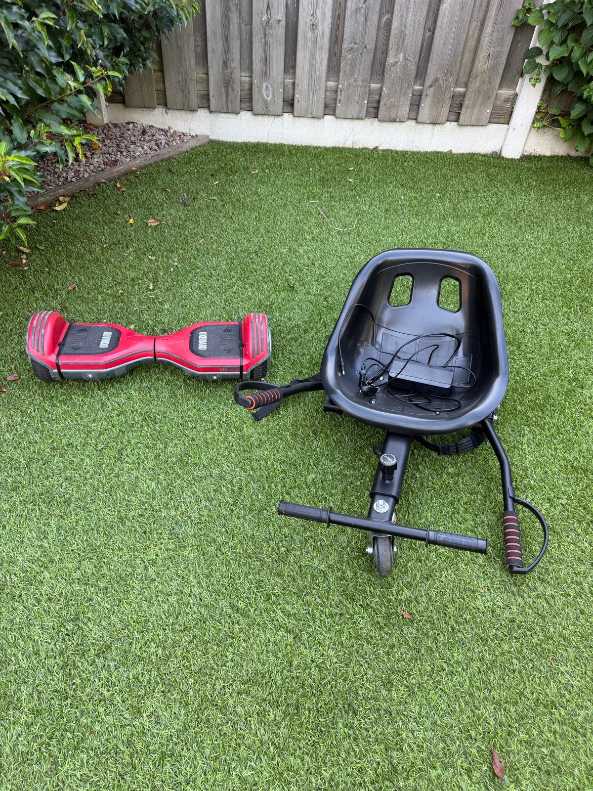 Oxboard Hoverboard met zitje - Rood, Ophalen, Gebruikt, Overige typen