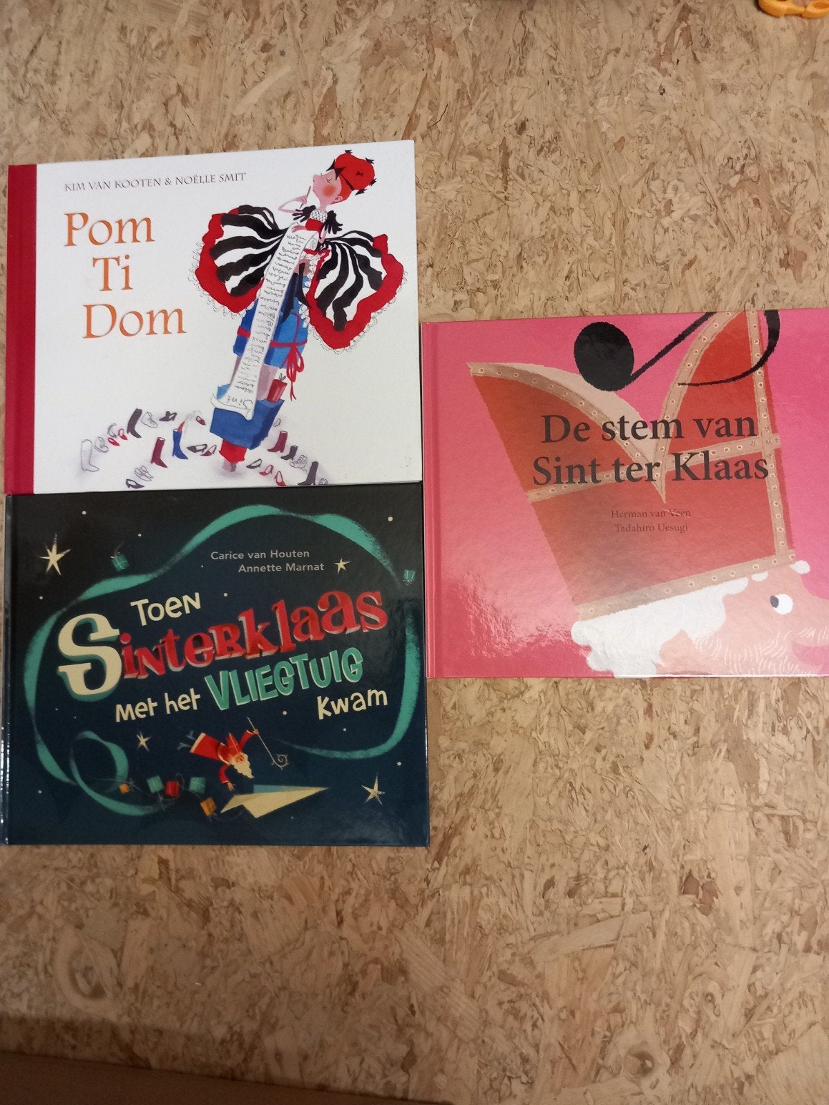 Nieuwe Sinterklaas boeken set: 3 delig, Ophalen of Verzenden, Nieuw, Kim van Kooten, Noëlle Smit, Herman van Veen, Carice van Houten