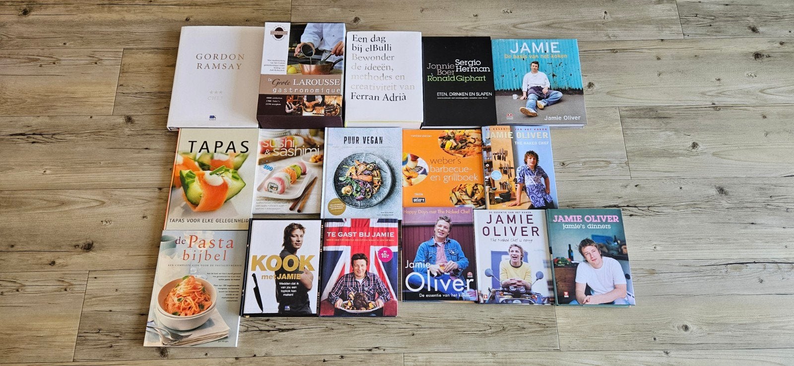 16 Kookboeken voor 75 euro, Gezond koken, Ophalen of Verzenden, Zo goed als nieuw, Hoofdgerechten