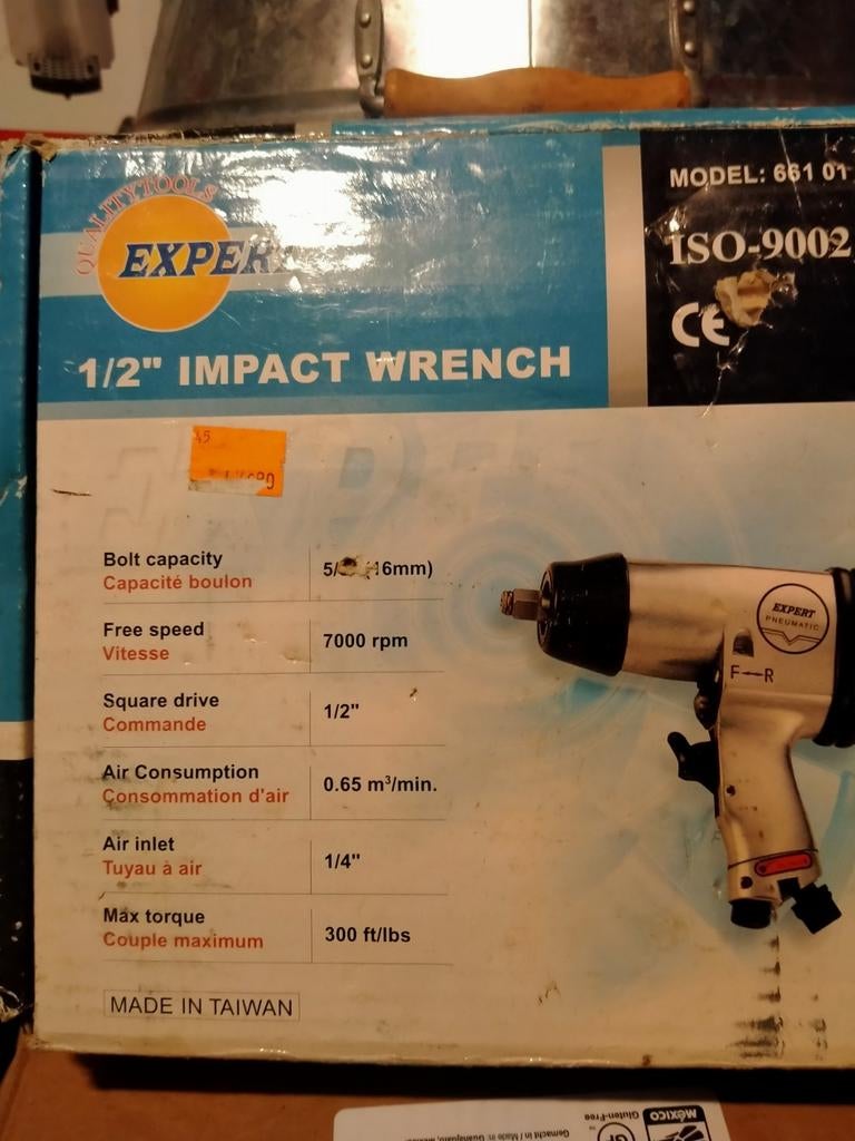 Expert 1/2" Slagmoersleutel - Model 661 01 01, Ophalen, Nieuw
