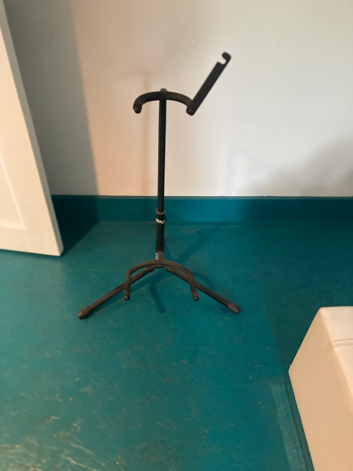 Stagg gitaarstandaard - Zwart, gebruikt, Ophalen, Gebruikt, Instrumentstandaard, Gitaar