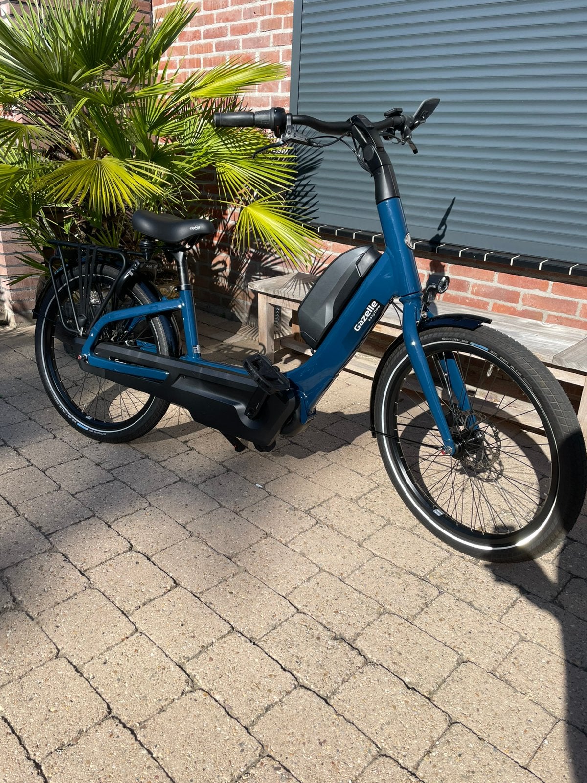 Gazelle Easyflow Mallard Bleu HMS C7, Ophalen, Zo goed als nieuw, Minder dan 47 cm, 50 km per accu of meer