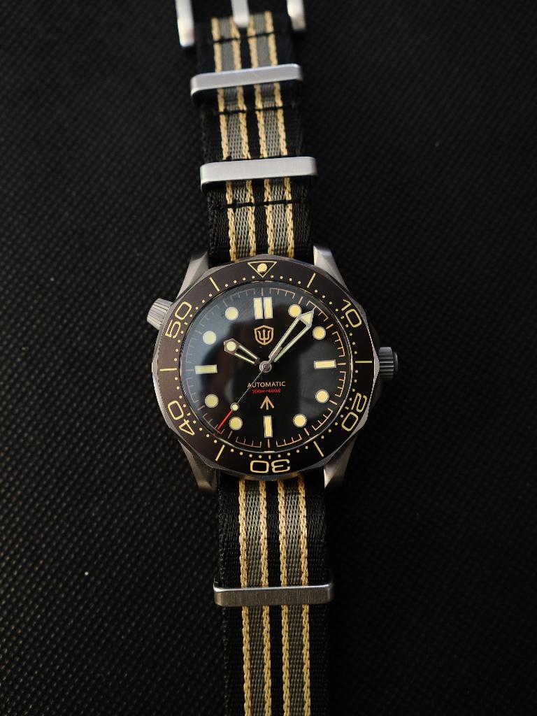 Watchdives WD007 Titanium NTTD Omega Seamaster 300 homage, Sieraden, Tassen en Uiterlijk, Horloges | Heren, Overige merken, Polshorloge