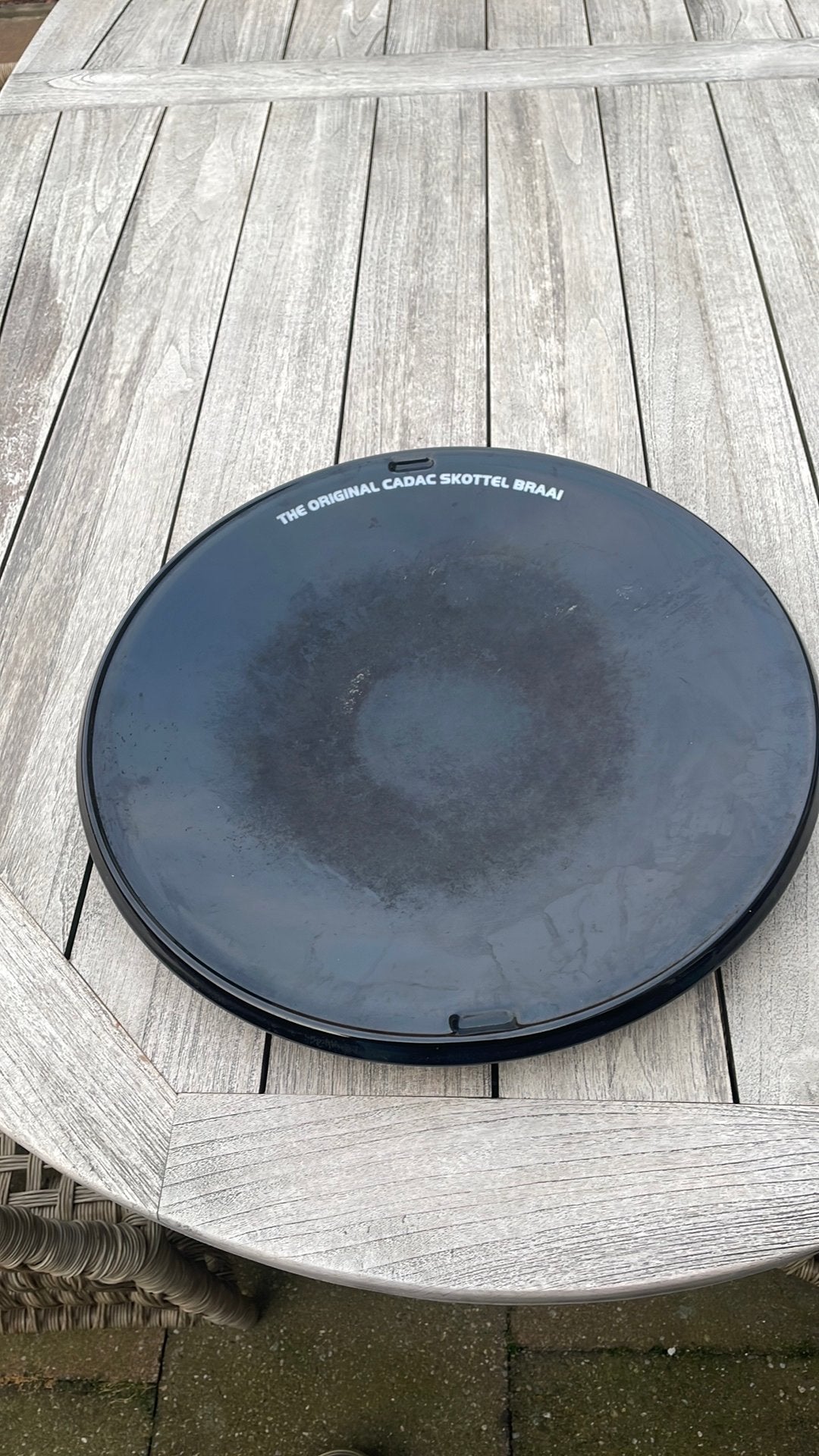 Cadac skottel braai, Ophalen, Zo goed als nieuw